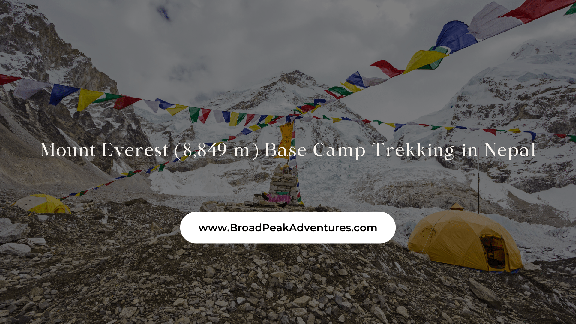 Mount Everest (8,849 m) Base Camp Trekking in Nepal