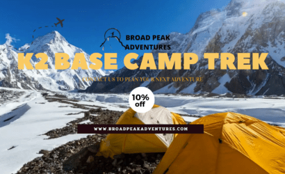 K2 base camp trek with broad peak adventures