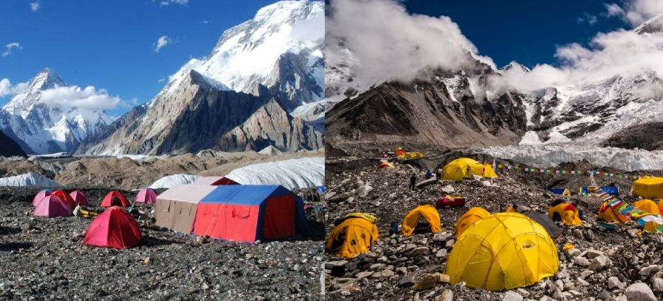 Everest Base Camp Trek vs K2 Base Camp Trek