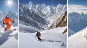 Skiing in Karakorum